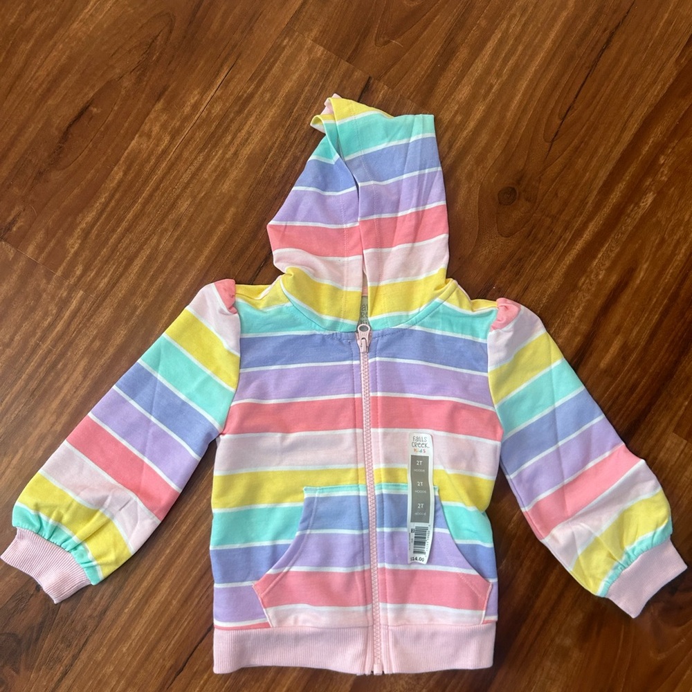 Toddler girl zip